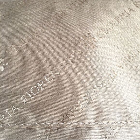 Cuoieria Fiorentina Italian leather square purse burgundy red faux croc pattern - Picture 3 of 16